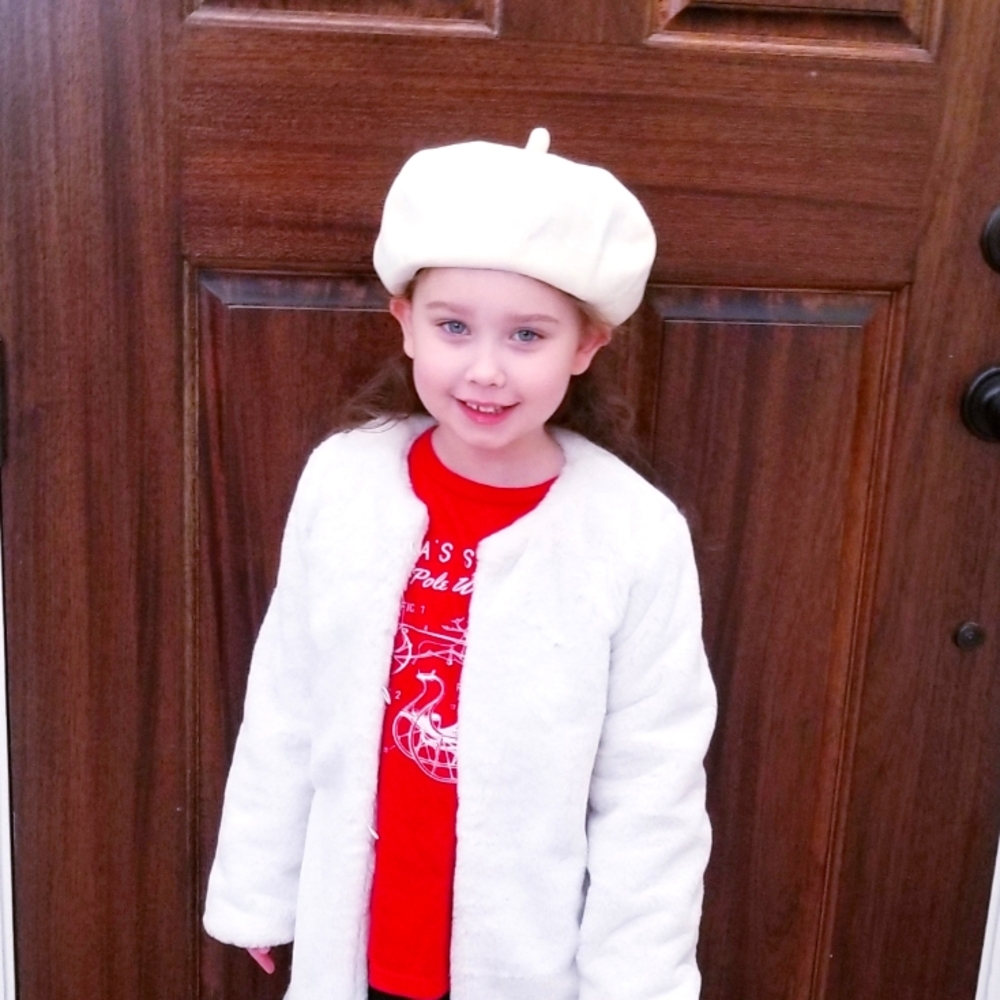 ♥️EUC♥️ Girls Corduroy Beret